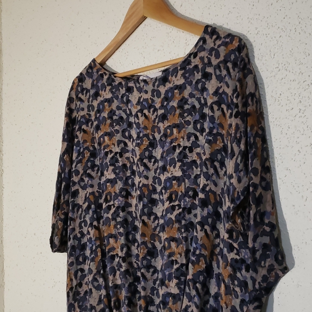 Imaginary voyage leopard print top